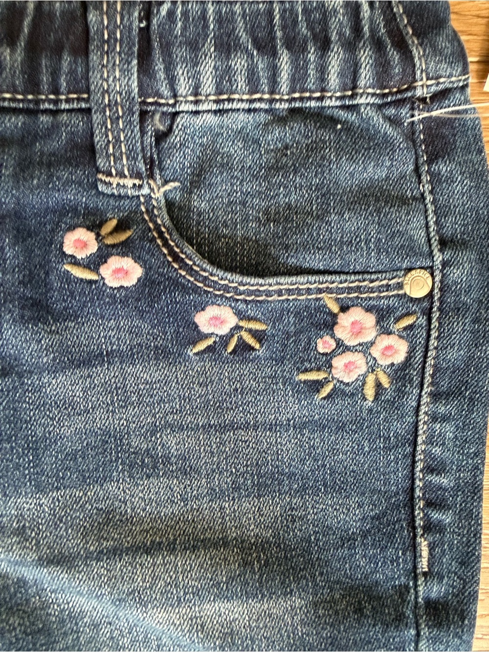 Girls Denim Jeans - Picture 3 of 4